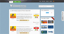 Desktop Screenshot of netwebhostingcoupons.com